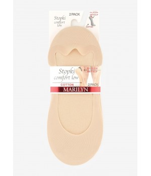 ЖІНОЧІ ЧОБОЧКИ MARILYN COMFORT НИЗЬКІ, НАТУРАЛЬНІ, 35/37