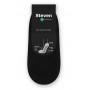 Мужские носки Steven 036, размер 44-46, черные.