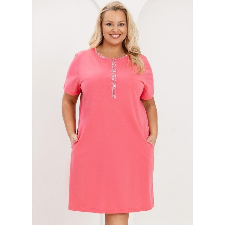 СОРОЧКА REGINA 177 МАЛИНА /3XL