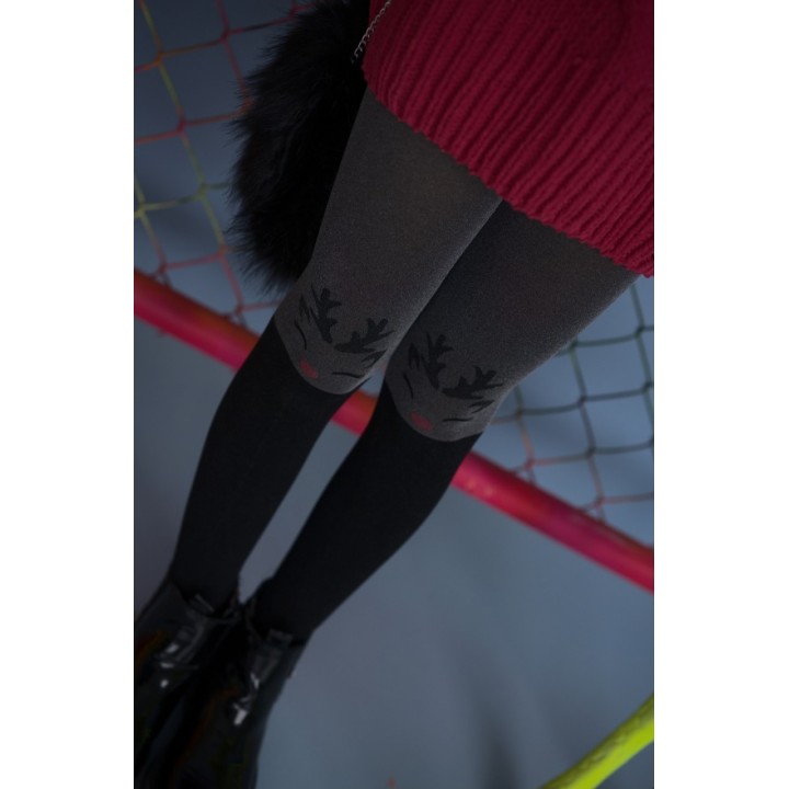 КОЛГОТКИ KNITTEX RUDOLF 122-128 чорного кольору