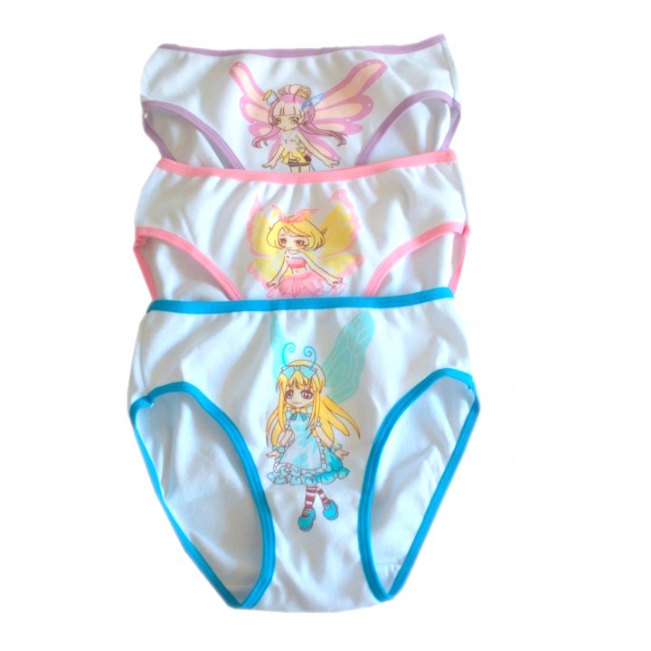 Трусы DCPOLO 3995, размер 2-4, разные цвета.