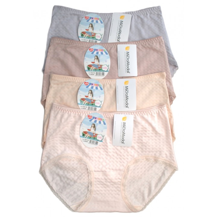 Дівчачі труси-поло DC 6324, модальний колір