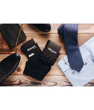 Гольфы Steven 027 Mesk Graphite, размеры 41-43