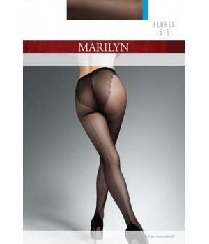 КОЛГОТКИ MARILYN FLORES 516 20 GRE/4 *