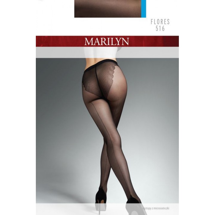 КОЛГОТКИ MARILYN FLORES 516 20 GRE/4 *
