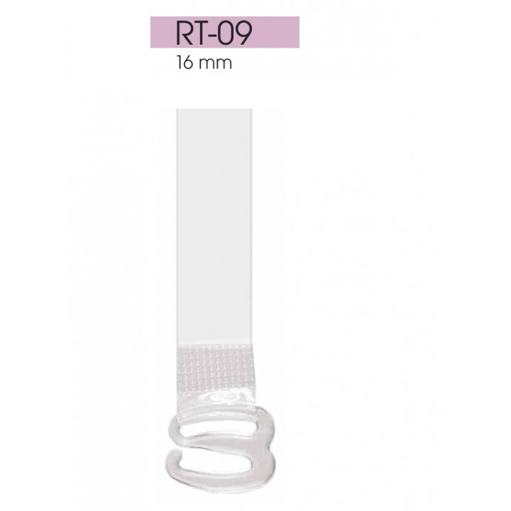 Бретели для бюстгальтера силіконові JULIMEX RT-09 SILIKON 16MM one size