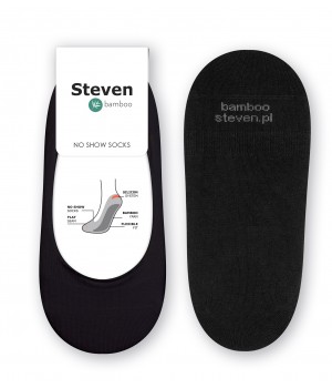 Женские носки Steven 036, размер 35-37, черные.