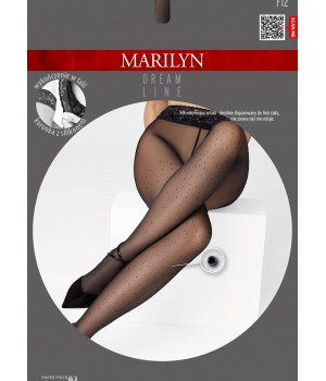 Колготки 3/4 кольору MARILYN DREAM LINE F12 чорні