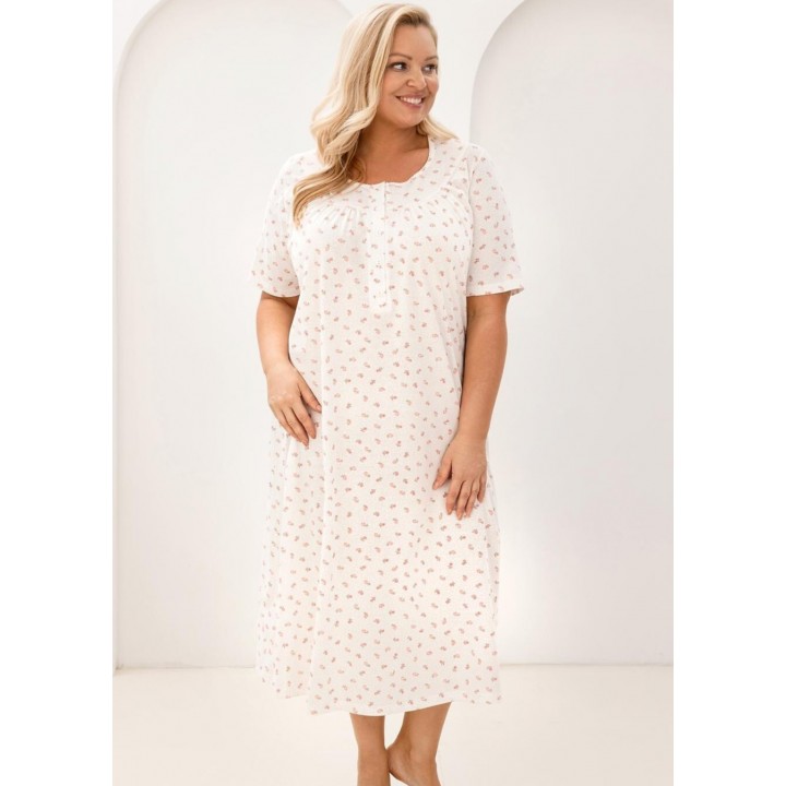 Рубашка REGINA 019, розовая, размер 4XL