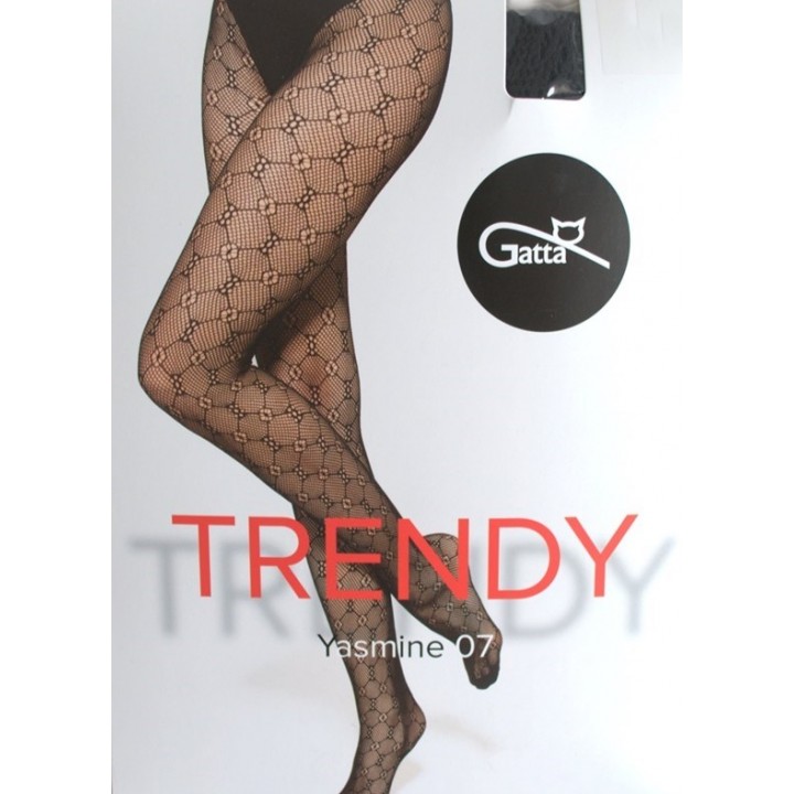 КОЛГОТКИ GATTA YASMINE WZ 07 ВИНАЧЧА 3/4