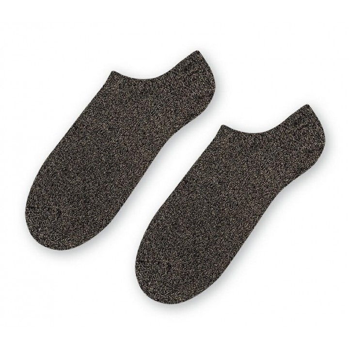 ШКАРПЕТКИ STEVEN 100 З ЛЮРЕКСОМ 38-40 чорно-золоті