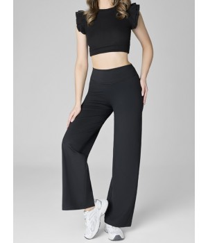 Легінси Marilyn Palazzo ідеального чорного кольору /L