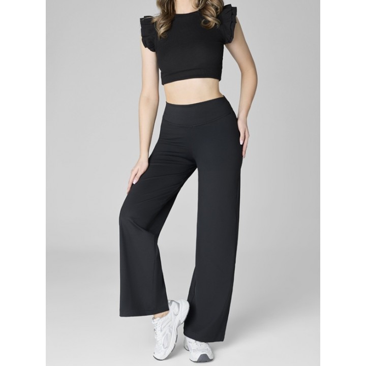 Легінси Marilyn Palazzo ідеального чорного кольору /L