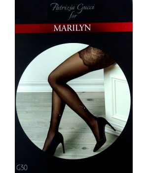 Колготки Marilyn Gucci G30 20 Чорні 3/4