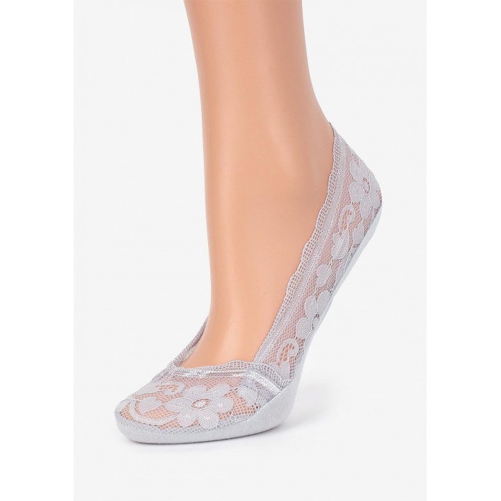 STOPKI MARILYN DAMSKIE LACE Z33 GREY