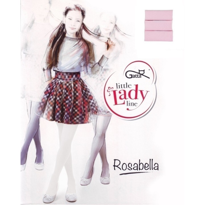 КОЛГОТКИ GATTA DZ ROSABELLA РОЗОВЫЕ 10 140/146
