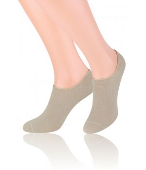 Носки Steven 070, размер 41-43, бежевые.