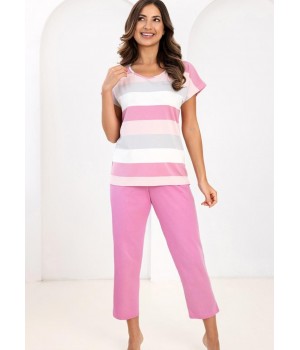 Женская пижама REGINA 741, розовая /L