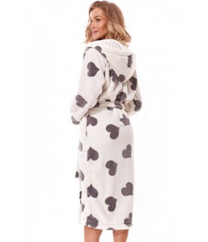 Женский банный халат L&L 2311 FUTURA WHITE /L