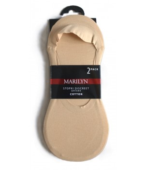 STOPKI MARILYN DISCREET UNISEX UNI BEIGE 35/38 2P