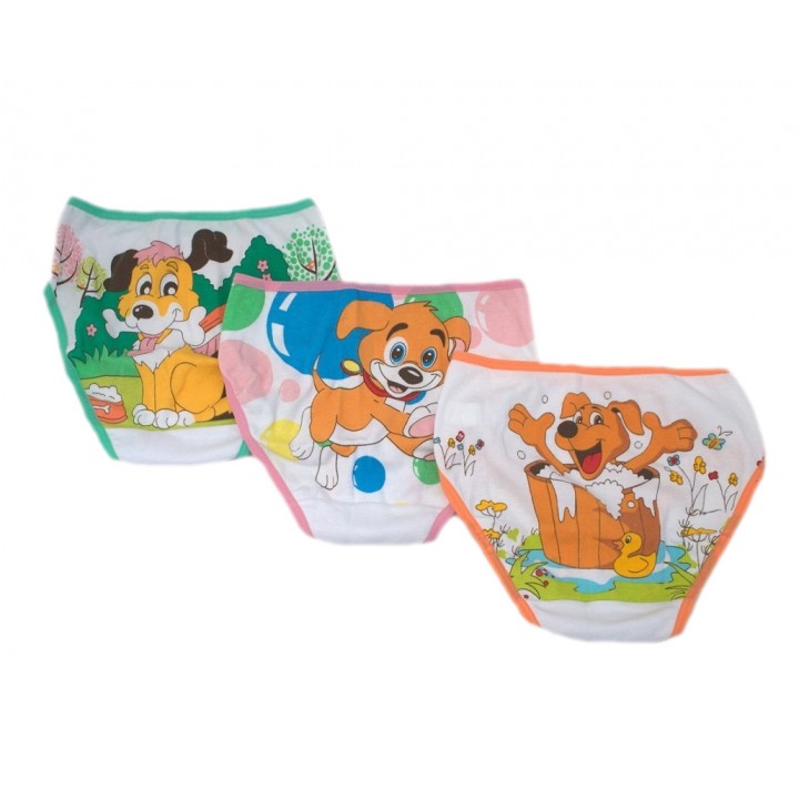 Трусы DCPOLO 3822, размер 2-4, разные цвета.