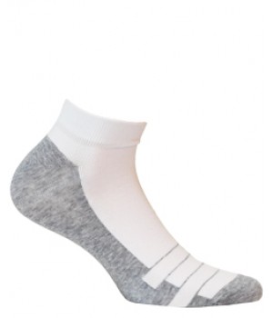 STOPKI WOLA WZOROWANE MĘSKIE W994 WHITE 41/43