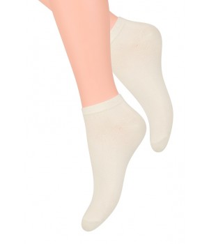 Носки Steven 052 GL 35-37 кремовый