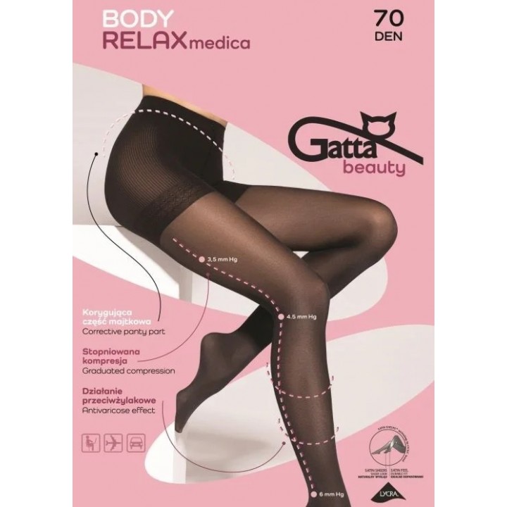 КОЛГОТКИ GATTA BODY RELAXMEDICA 70 DAINO /4