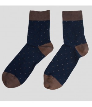 Мужские повседневные носки WOLA PERFECT WZ158 NAV/BROW 39/41