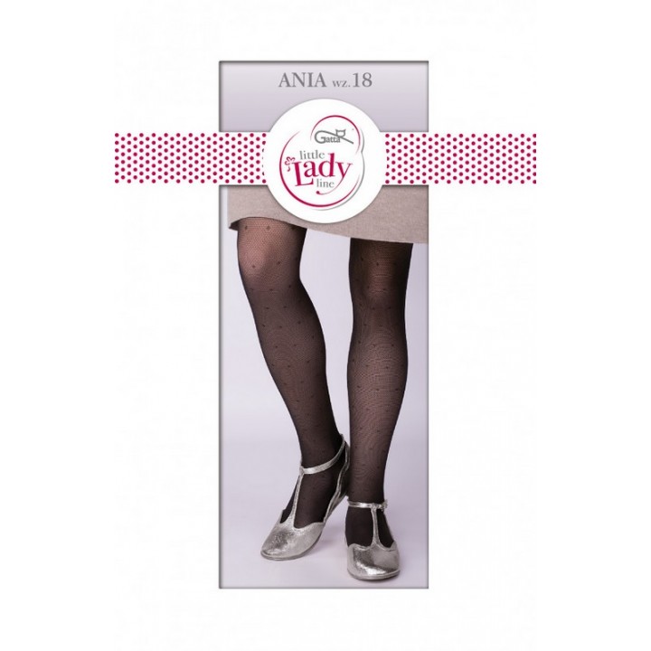 КОЛГОТКИ GATTA DZ ANIA WZ 18 BIANCO 140/146