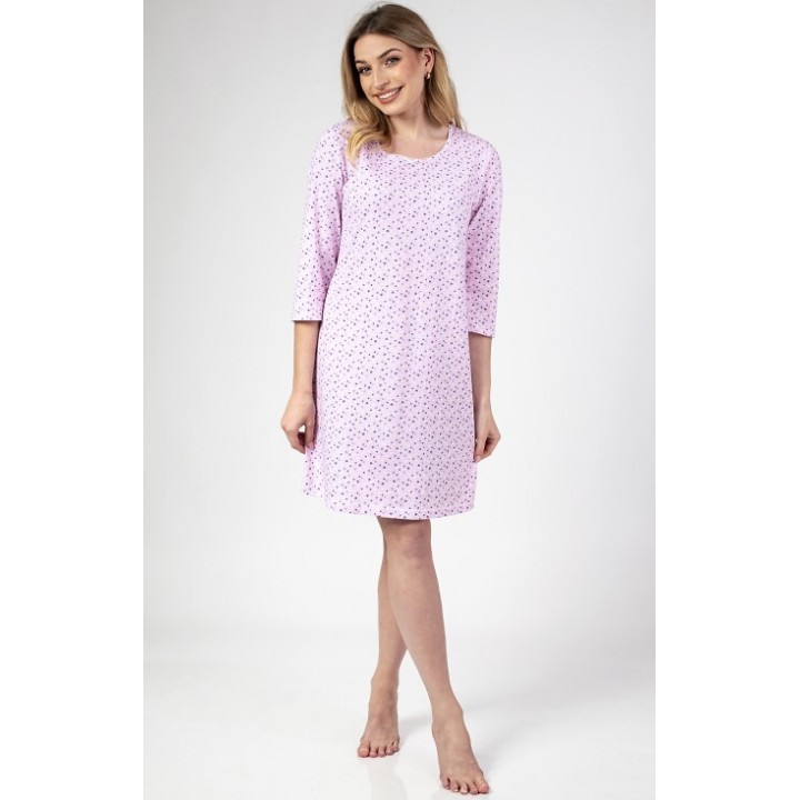 Рубашка REGINA 143, розовая /M