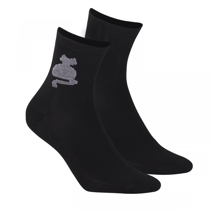 Женские носки WOLA PERFECT, размер W 161, черные, размер 36/38