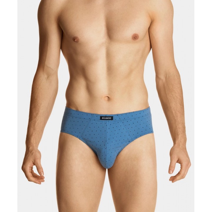 Трусы ATLANTIC 3MP-146 WL23 серые/серые/синие /XL
