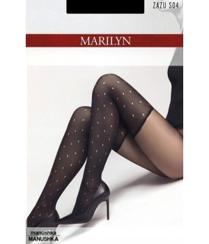 Колготки MARILYN ZAZU, розмір S04, бежевий, 3/4