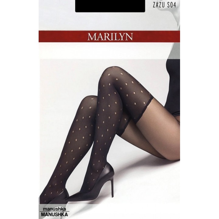 Колготки MARILYN ZAZU, розмір S04, бежевий, 3/4