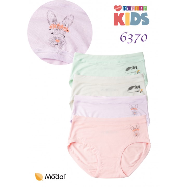 Девичьи трусики DCPOLO 6370, модель 6370.