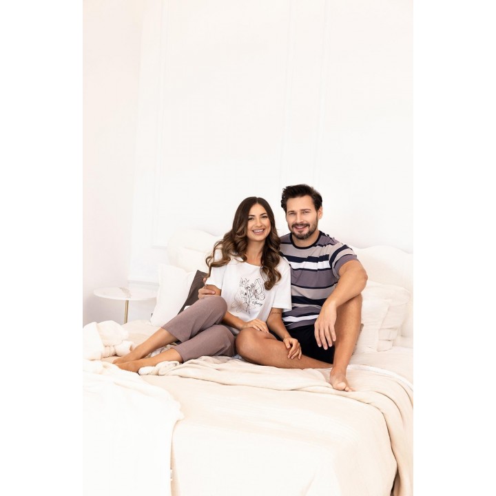 Женская пижама REGINA 739 бежевого цвета /M