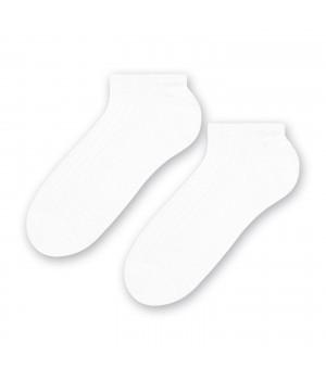 Мужские туфли Steven 042, белые, размер 38/40