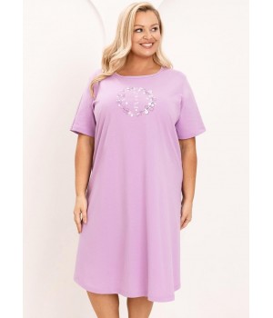 Рубашка REGINA 176, фиолетовая / 3XL