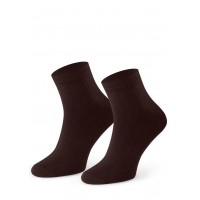 Спортивные носки Steven 054, высокие, коричневые, размер 41-43