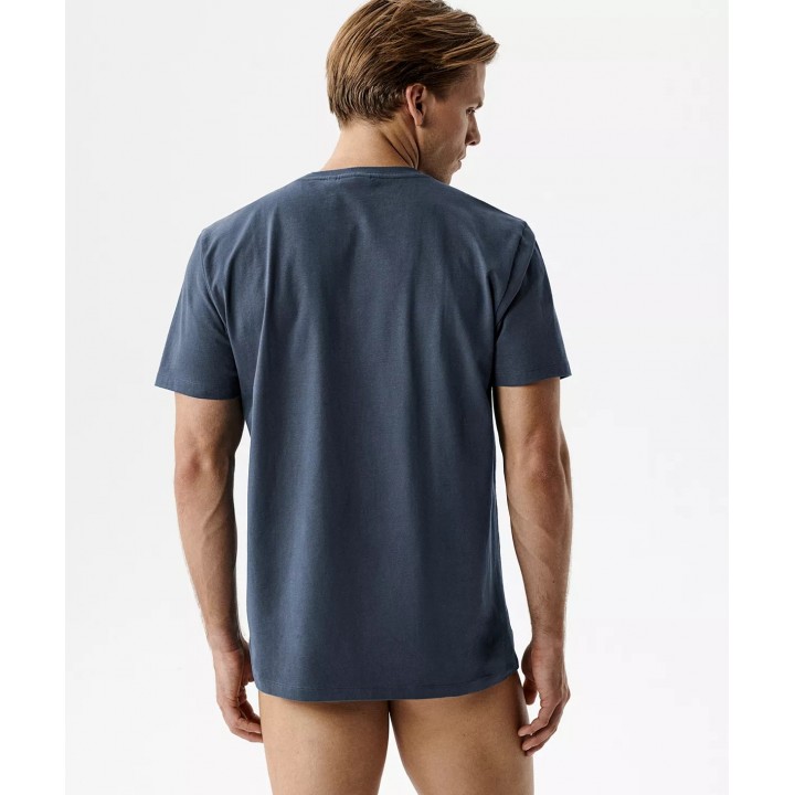 Футболка ATLANTIC NMT-033 WL26 темно-синего цвета /S