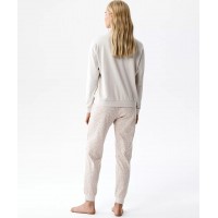 Пижама ATLANTIC NLP-515 WL26 бежевого цвета, размер L.