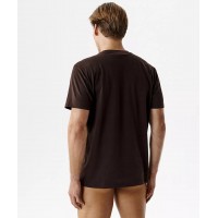 Футболка ATLANTIC NMT-033 WL26 коричневая / XXL