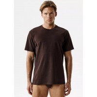 Футболка ATLANTIC NMT-033 WL26 коричневая /XL