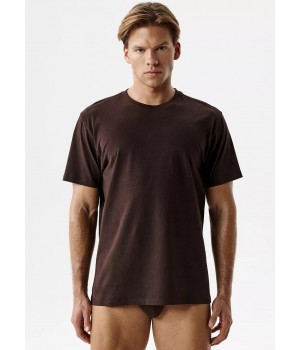 Футболка ATLANTIC NMT-033 WL26 КОРИЧНЕВА /XL