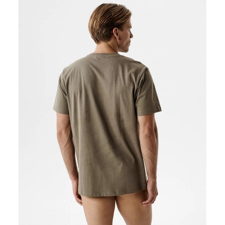 Футболка ATLANTIC NMT-033 WL26 темно-бежевая /XL