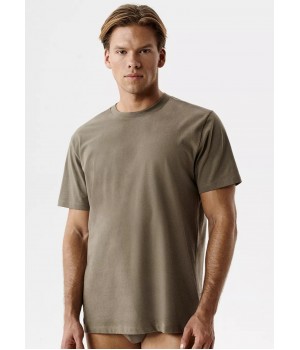 ФУТБОЛКА ATLANTIC NMT-033 WL26 ТЕМНО-БЕЖЕВИЙ /L