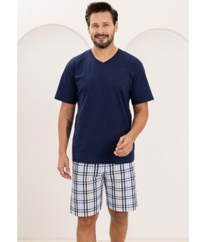 Мужская пижама REGINA 505 темно-синего цвета /XL