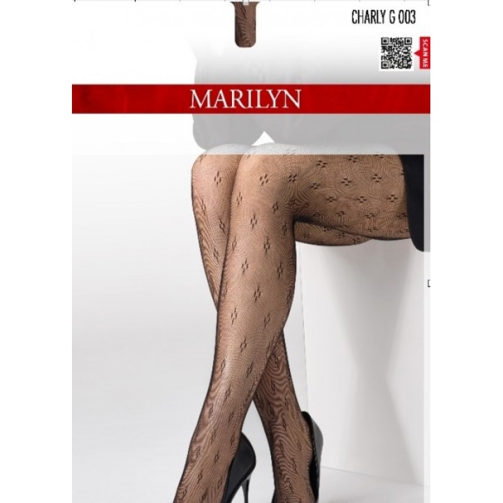Колготки MARILYN CHARLY G003 ЧОРНІ 1/2