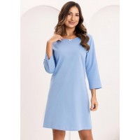 Рубашка REGINA 179, синяя, размер 3XL